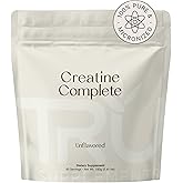 TRU Supplements Creatine | 100% Pure Patented Creatine | Increase Strength & Boost Stamina | Build Lean Muscle with Zero Water Retention or Bloating | Clinically Tested and Safe | 60 Servings