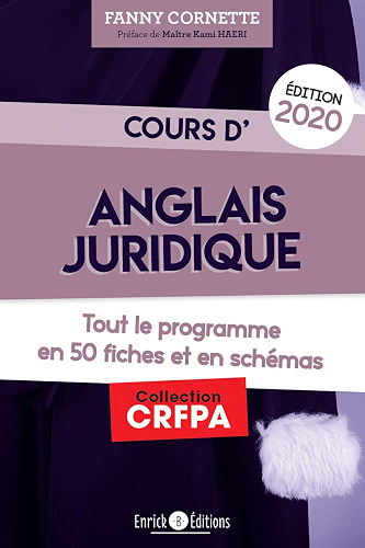 Download Cours d'anglais juridique (CRFPA) PDF