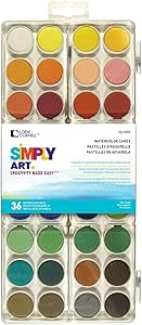 Loew Cornell 1021095 Simply Art Watercolor Cakes