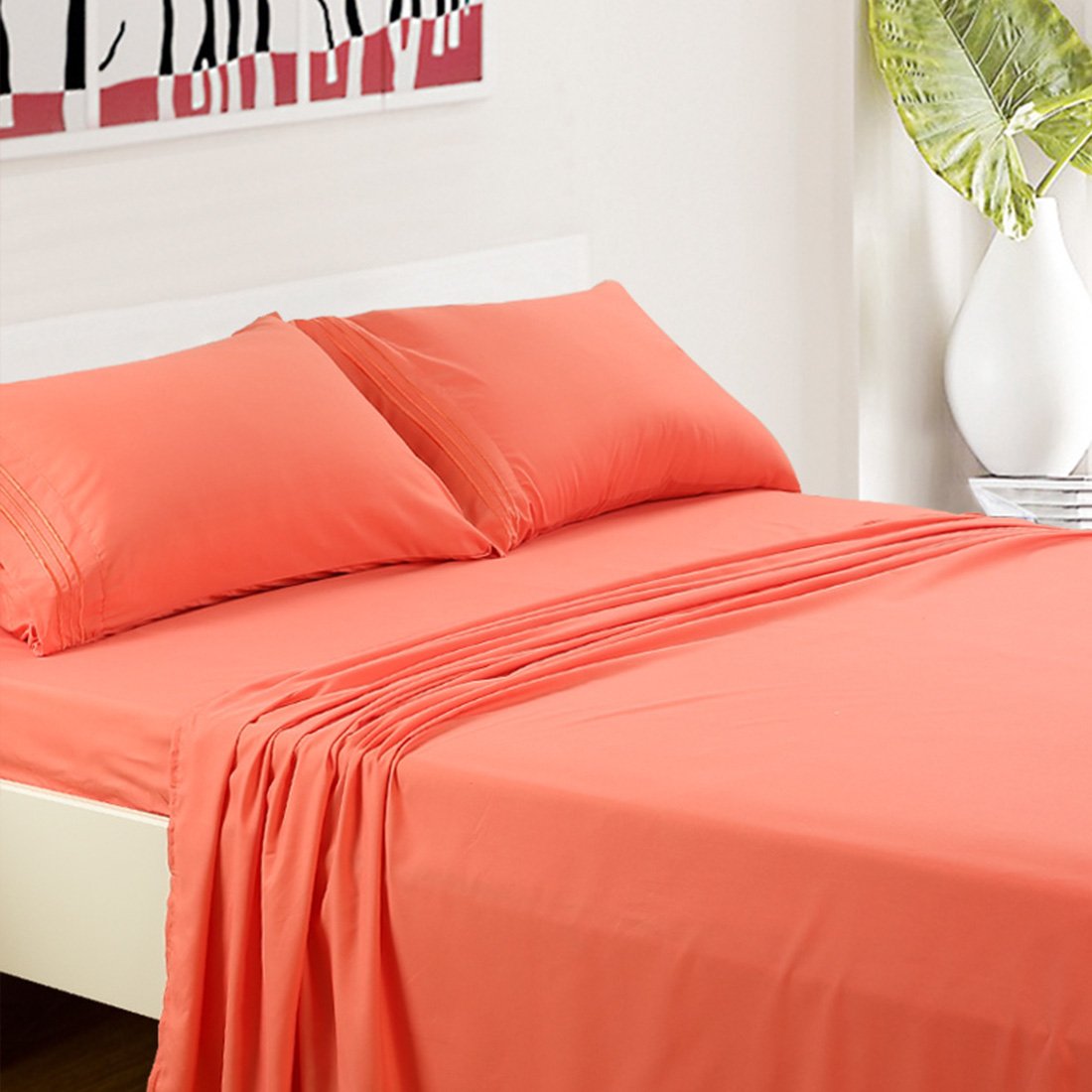 Shop Coral Bed Sheet Sets – Ease Bedding with Style