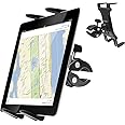 ChargerCity XT Boat Helm Pole Bar Spin Bike Tablet Mount w/Universal Tablet Holder for iPad Pro, iPad Air, iPad Mini, Galaxy Tab S, Surface Pro Book & All Other 7"-12" Screen Tablets