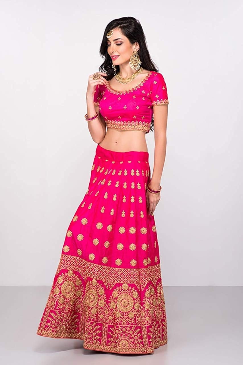 insight ecommerce saree (ie 34as pinky_multi-coloured_free size)