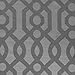 jinchan Light Filtering Curtains for Living Room Bedroom French Jacquard Curtains 63 inches Length Geometric Moroccan Tile Pattern Privacy Curtains Grey Grommet Top 2 Panels Window Curtains Set