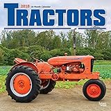 Tractors 2018 12 x 12 Inch Monthly Square Wall Calendar, Farm Rural Country by 