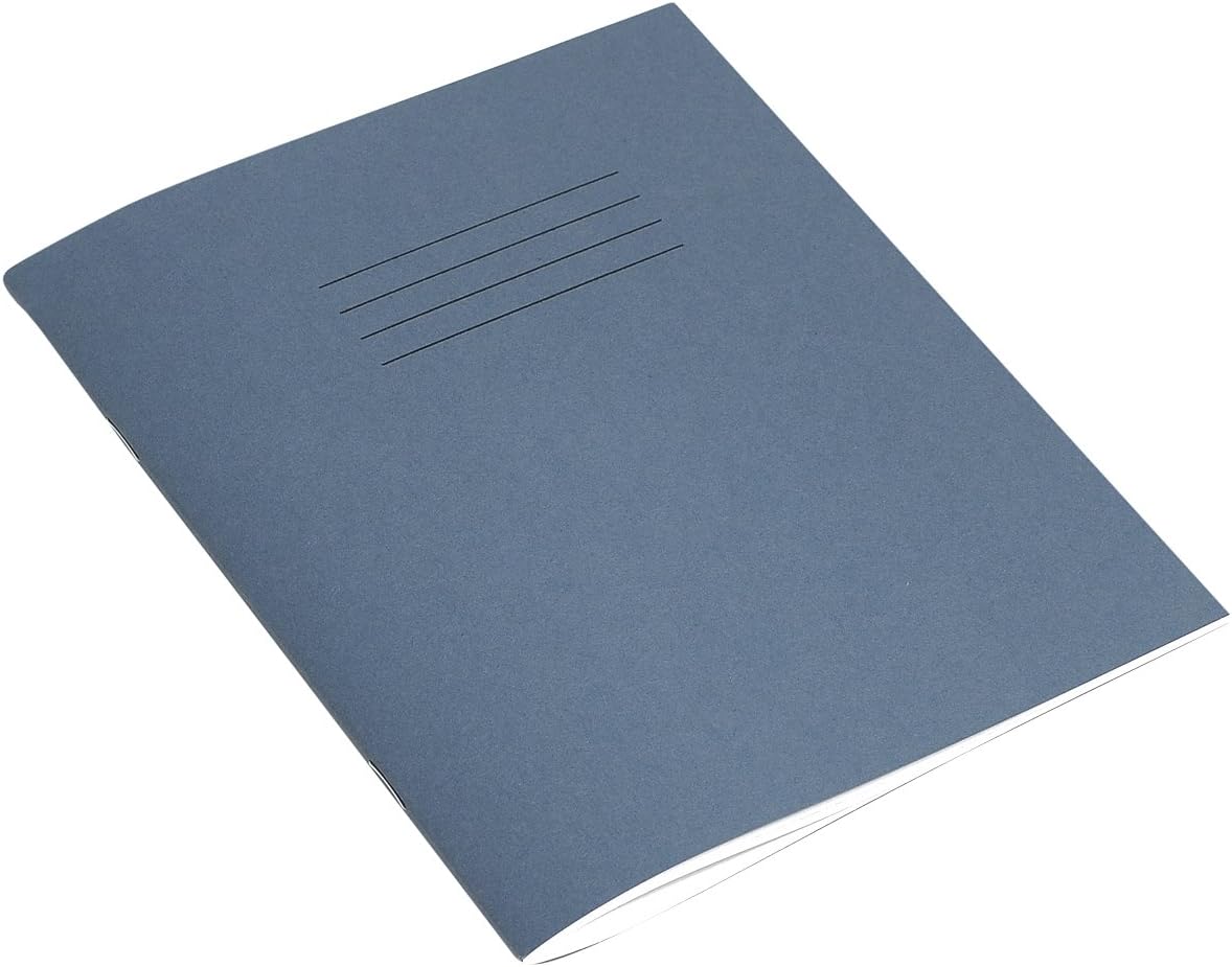 Rhino 8 x 6.5 Exercise Books, 48-Page / 12mm Lined Paper Notebook, 10-Pack, Writing Book, Office & School Stationery Supplies