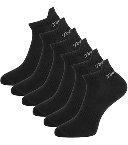 Mens 3-Pack Black Anti Odor Resist Anti-Sweat Thin Cotton Crew Sports Socks