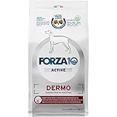Forza10 - Dog Food, Dermo Dry Food for Itchy Skin, Sensitive Stomach & Coat Health, Limited Ingredient Dog Food, Non-GMO, Fish Flavor, Made in Italy (8.8 lb)