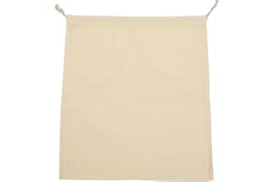Cabilock Heavy Duty Canvas Drawstring Laundry Bag, Large Travel Dirty Clothes Organizer for Home and Hotel