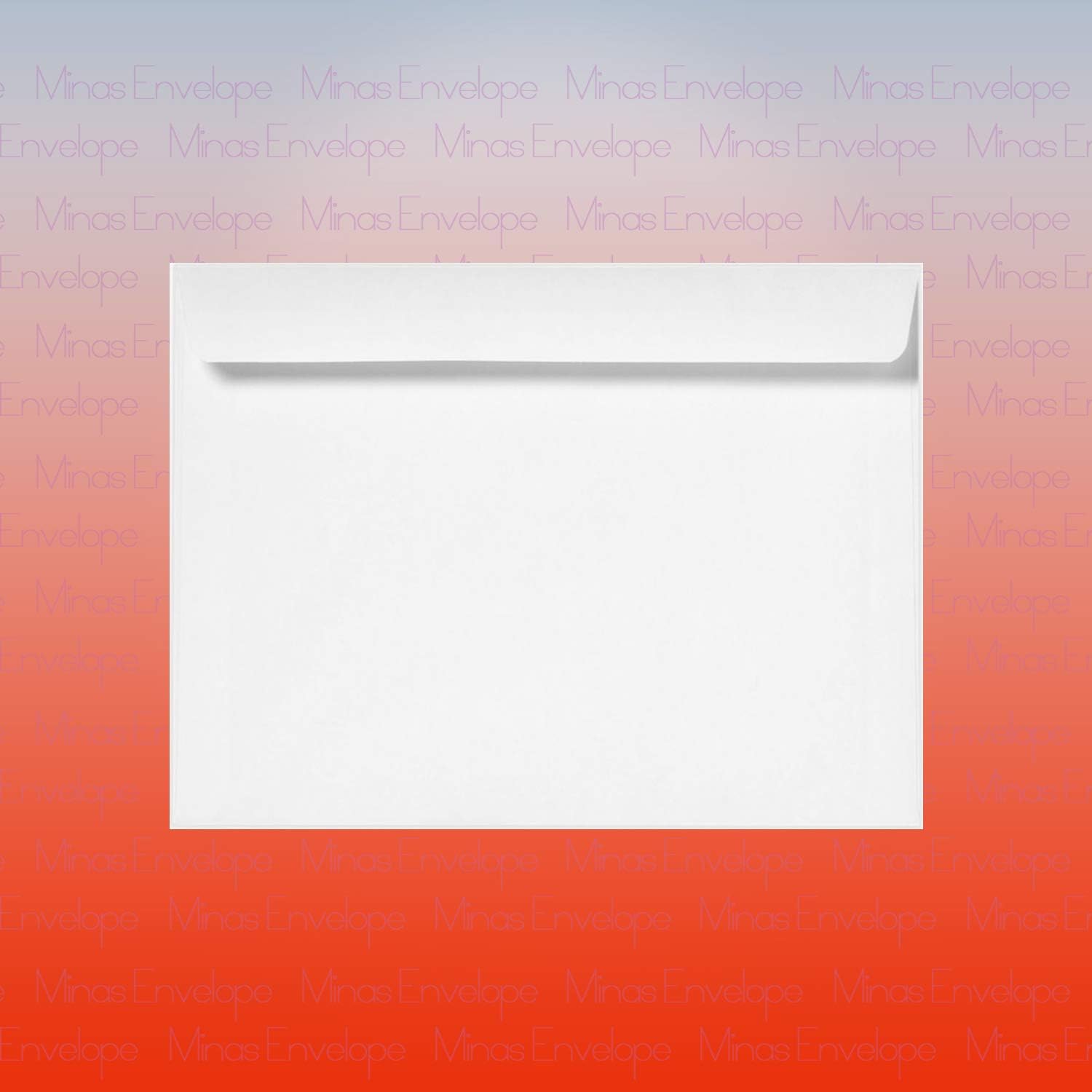 Minas Envelope 9" x 12" Booklet Envelope, White, Premium 28lb (100 Envelopes) : Office Products
