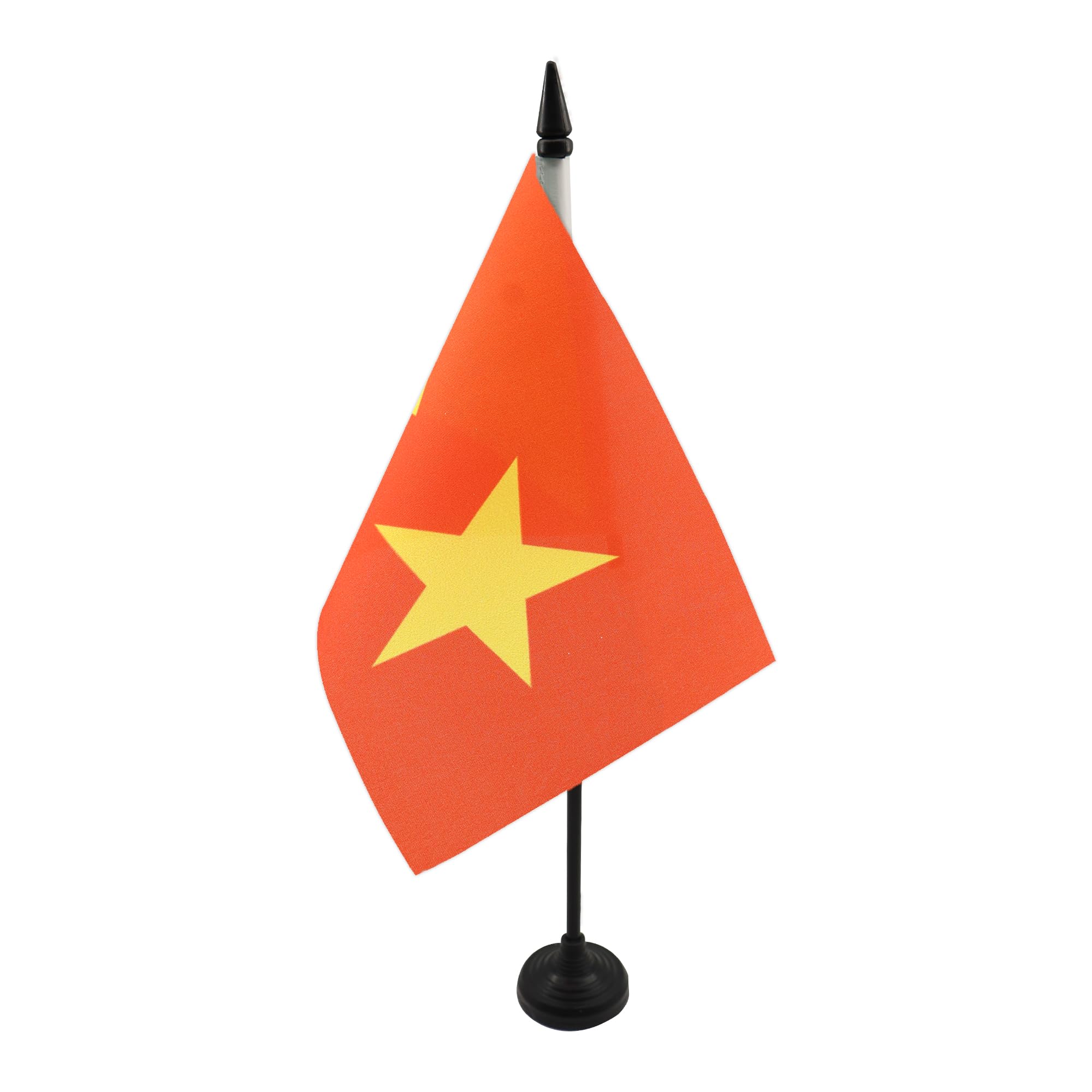 AZ FLAG Tigray-Tigrinya people Table Flag 5'' x 8'' - The Tigrayans Office Decoration 100% Polyester 21 x 14 cm - Mini Desk Flag with Pole and Black Plastic Base