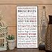 P. Graham Dunn Grandparents House Rules Decorative Wall Art Sign Plaque, 12 x 6 White Mounted Print
