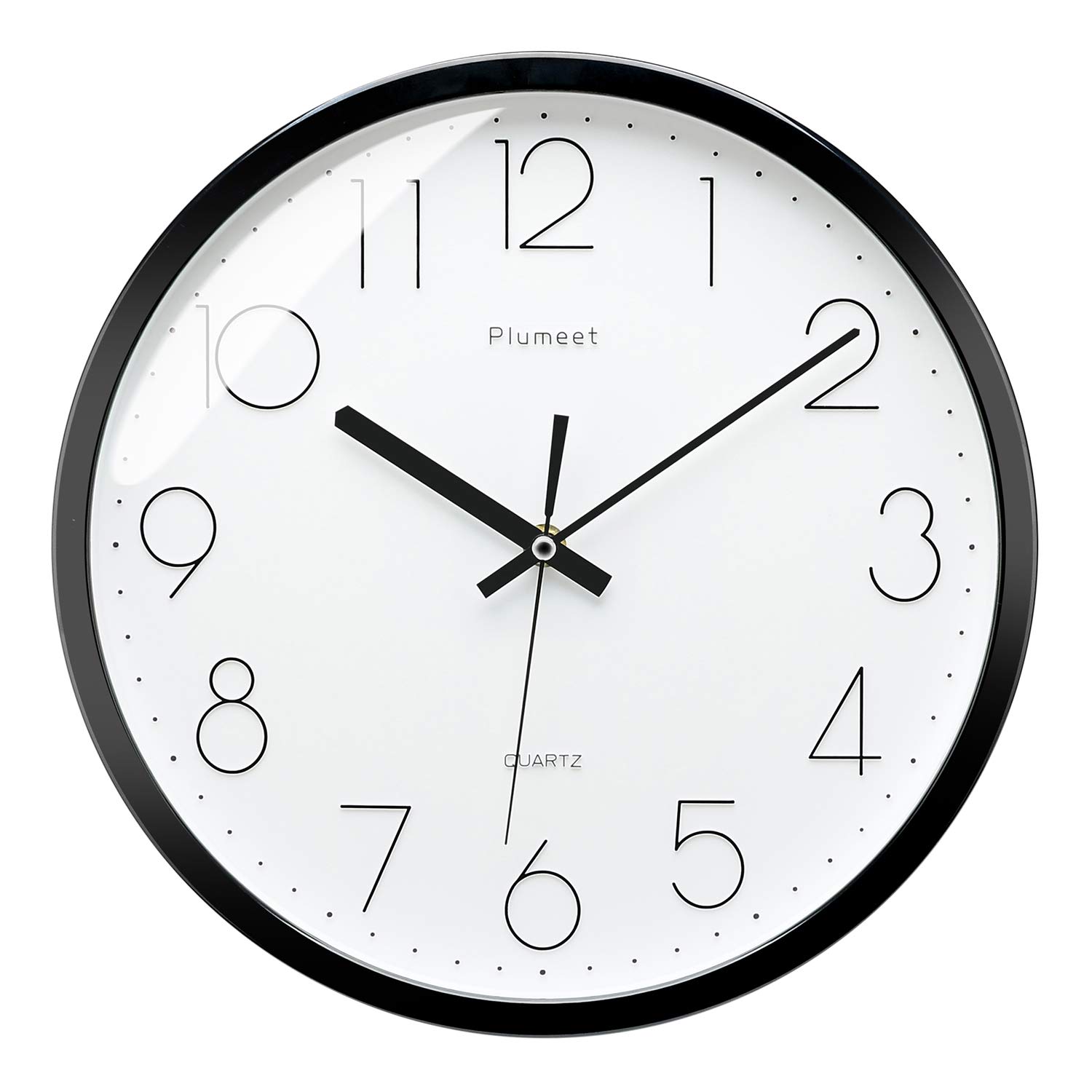 Free Shipping Plumeet Silent Sweep Wall Clock