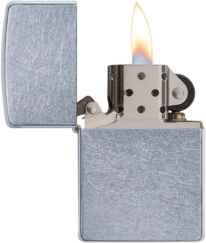 50852454 Briquet Basique - Street Chrome 5 1/2 x 3 1/2 cm`