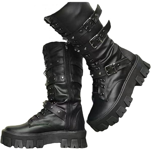 靴 y2k black design zip opium boots y2k black design zip opium boots - メルカリ