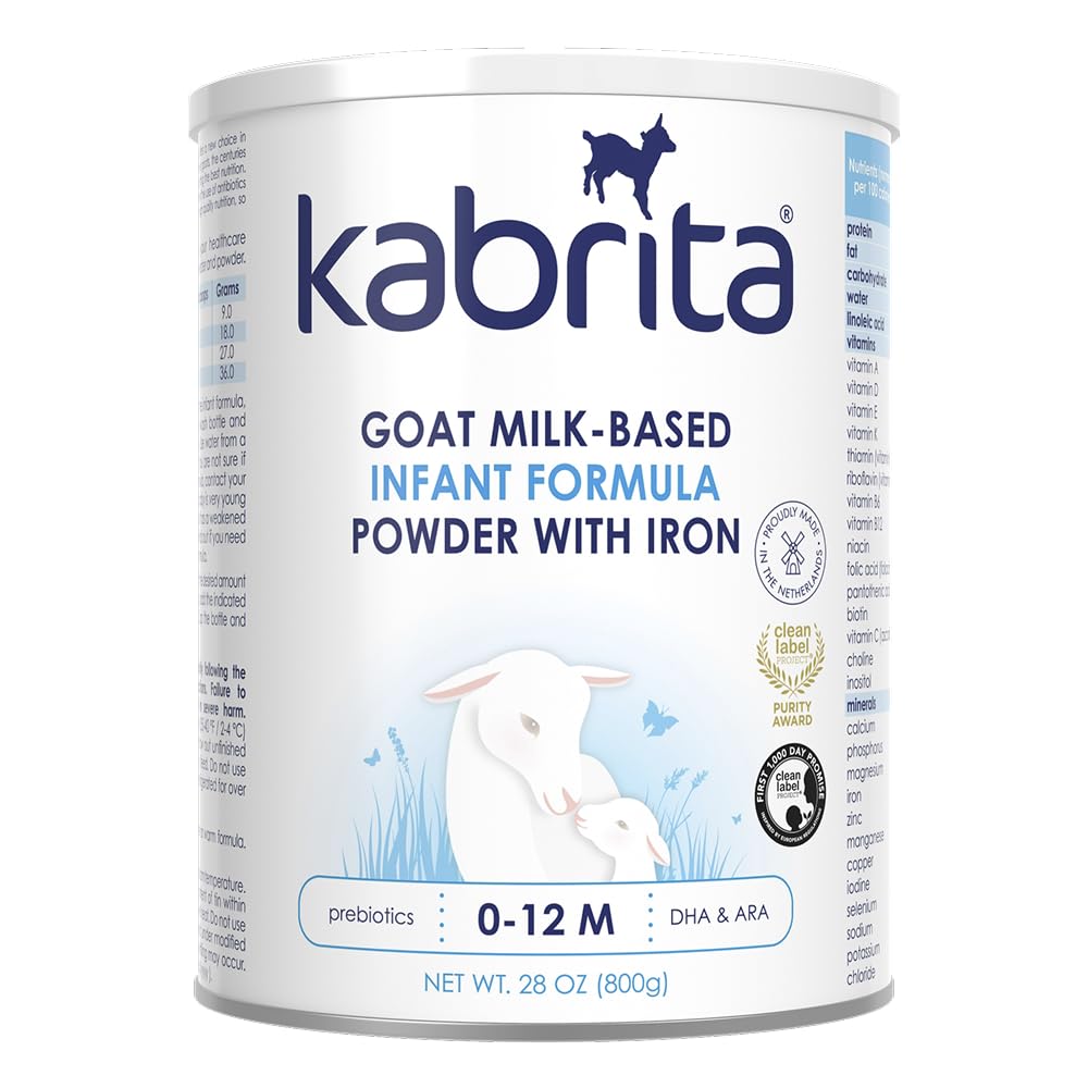 Kabrita Goat Milk Infant Formula Powder, Gentle Digestion, Non-GMO, 28 oz