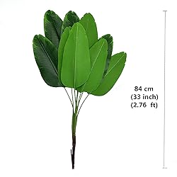 CATTREE 33 inch Tall Artificial Banana Tree, 9