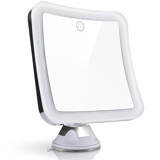 Miroir de maquillage grossissant et éclairé Sanheshun 10X