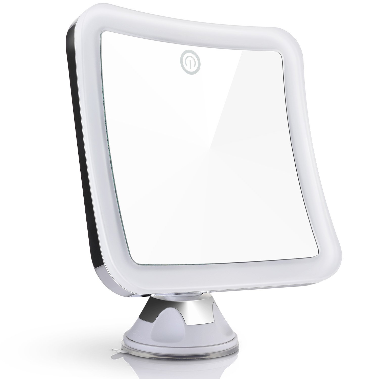 Lighted Travel Makeup Mirror 10X Magnifying Touch Activated Adjustable