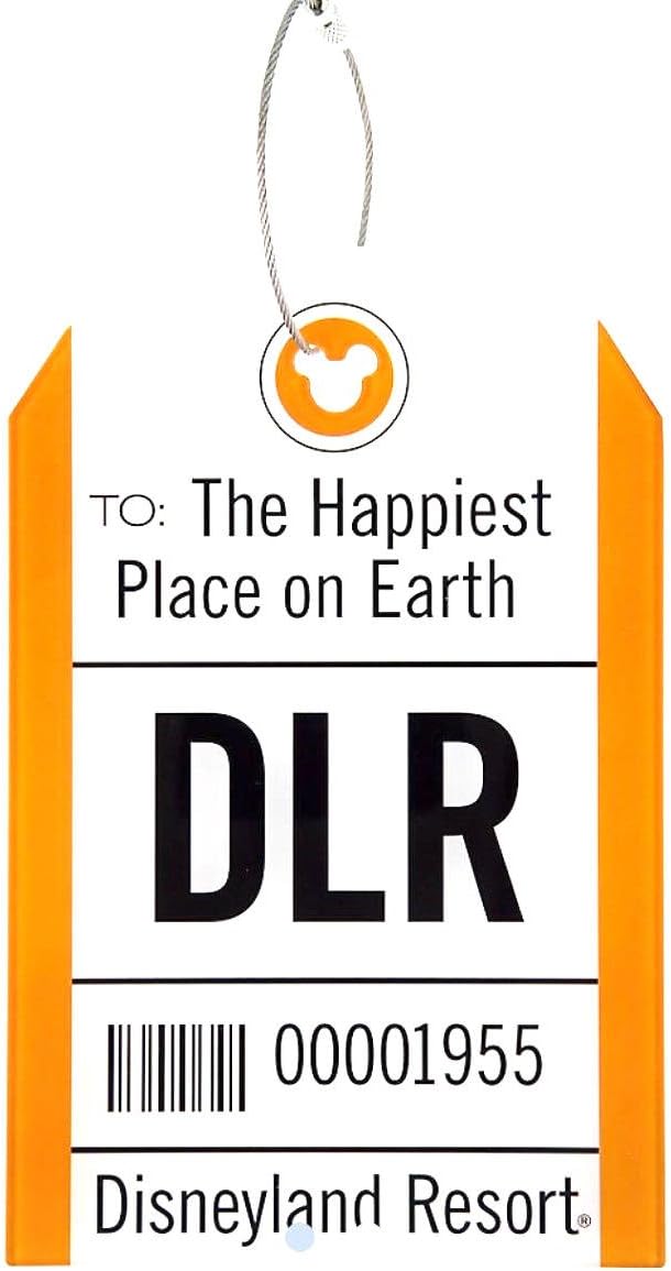 disneyland luggage tags