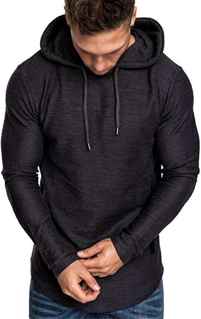 Mens Workout Sweatshirt Athletic 