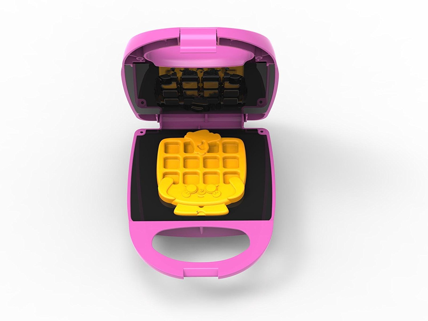 Shopkins Waffle Sue Mini Waffle Maker Nonstick Kitchen Appliance for