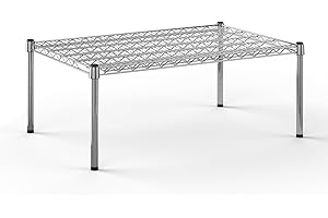 Regal Altair 24''W x 36''L x 14''H Chrome Plated Wire Dunnage Rack | Off The Floor Storage