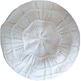 Hysunland Women's Satin Lined Knitted Beret Ladies Winter Autumn Warm and Soft Beanie Hat Solid Color