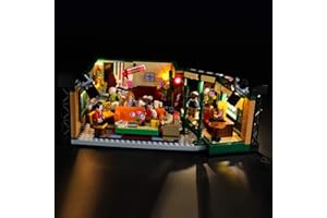 BRIKSMAX Led Lighting Kit for Friends Central Perk - Compatible with Lego 21319 Building Blocks Model- Not Include The Lego Set