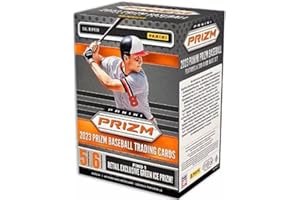 2023 Panini Prizm Baseball 6-Pack Blaster Box (6 Packs/5 Cards: Green Ice Prizms) - SportsCard SuperStore