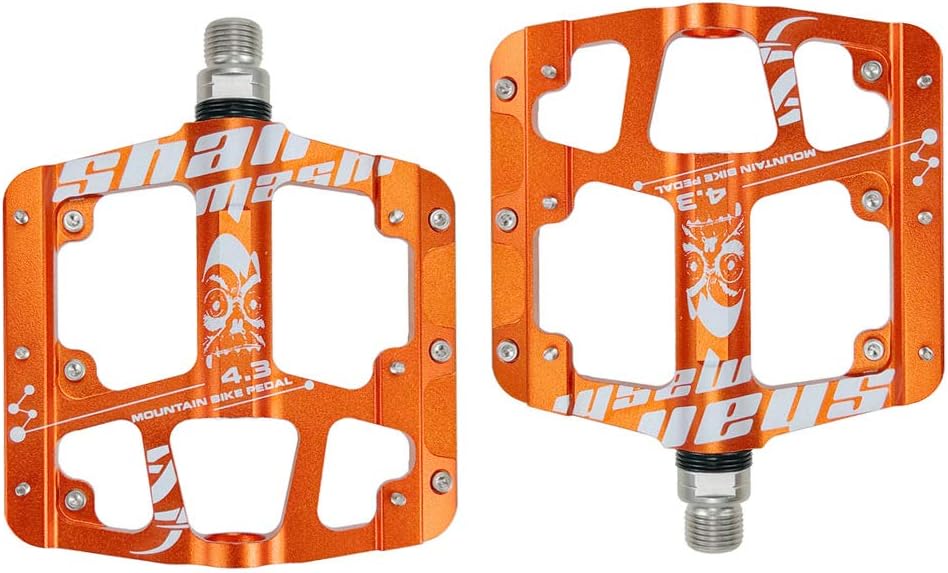 mountain bike pedals orange