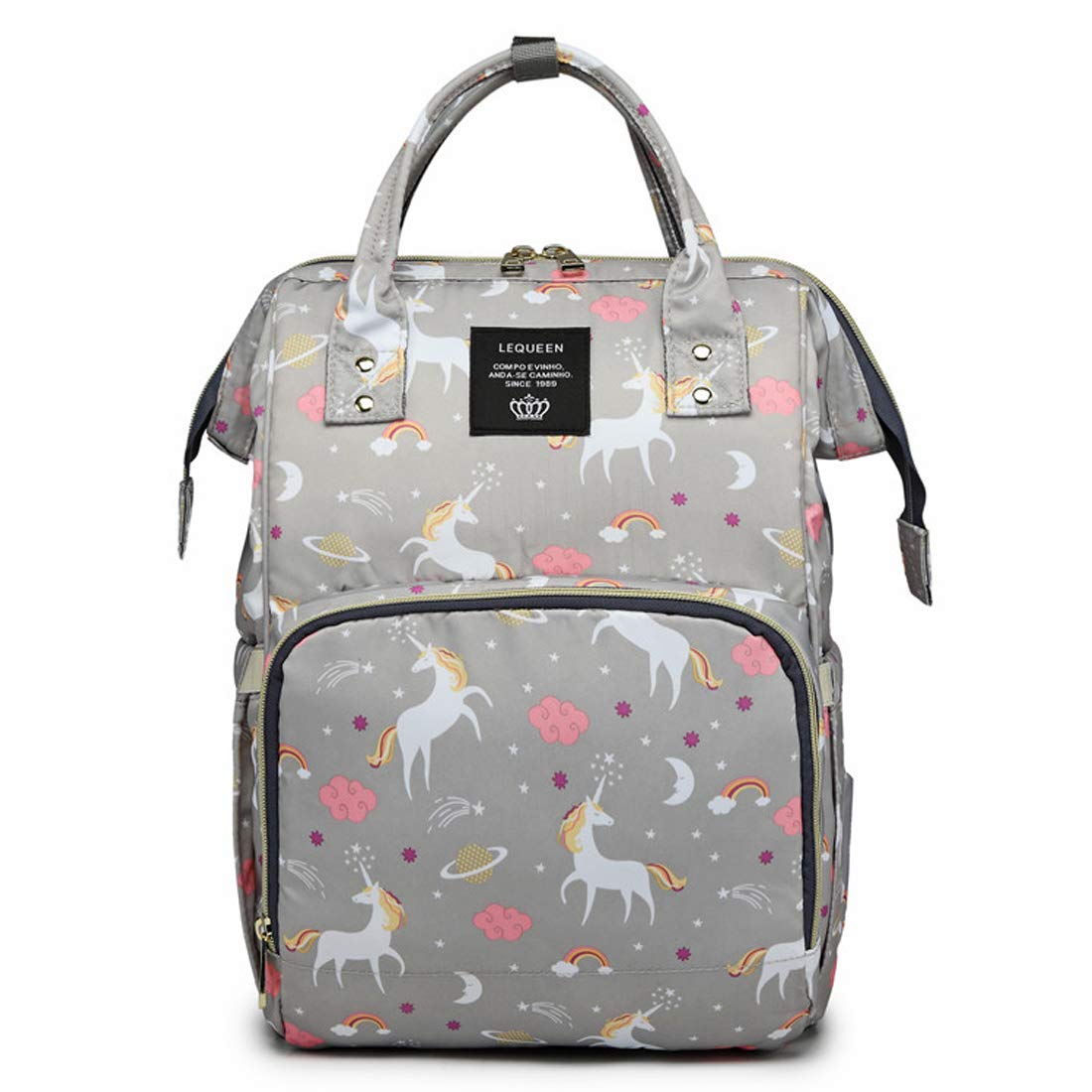 lequeen diaper bag backpack