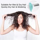 DHinkyoung 2Pcs Detangling Hair Brush Spiral Soft Bristles Anti-Static view 4