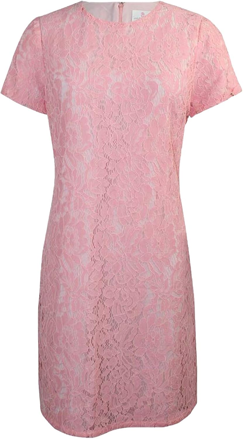blush short sleeve dress