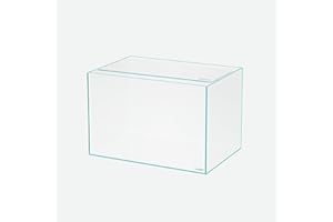 LANDEN 4mm Thick Clear Glass Aquarium Lid, Includes 4 Clips for Secure Placement, 432 X 230mm(17.01x9.06 inches) for 440-444 mm Inner Length Aquariums, Adapted to LANDEN SD453030