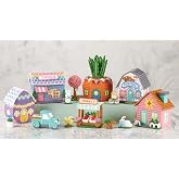 Herrschners Bunny Towne Village Plastic Canvas Kit