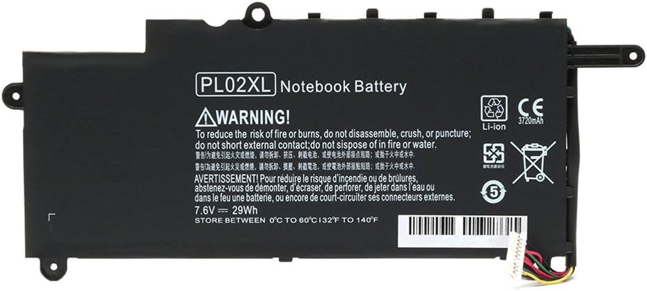 7xinbox PL02XL 7.6V 29Wh Laptop Battery Replacement for HP Pavilion X360 310 G1 11-N 11-N020NA 11-N011DX N010LA 11-N028TU N030TU N032TU N038CA 751875-001 751681-421 L HSTNN-LB6B HP011309-PRR1 - Image 3