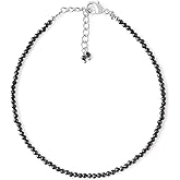 Gemstone Beads Bracelet Silver