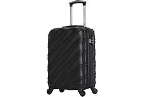 Mala de viagem bordo pequena 10kg Havana Swiss Move Preta