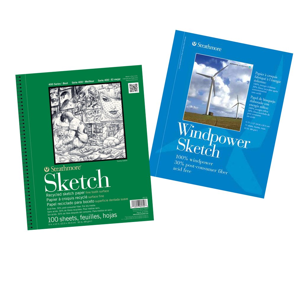 Strathmore 9X12 Sketchbook Dual Pack Home & Kitchen