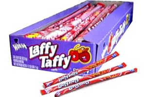 ALL CITY CANDY Laffy Taffy Rope - Case of 24 (Cherry)