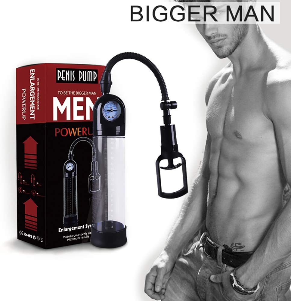 Premium Pens Enlargḙment Pump Vacuum Setting Device Pennis Pump Pennis Extender Enlargement Pump for Man Pumps Manual Operation Increase Size