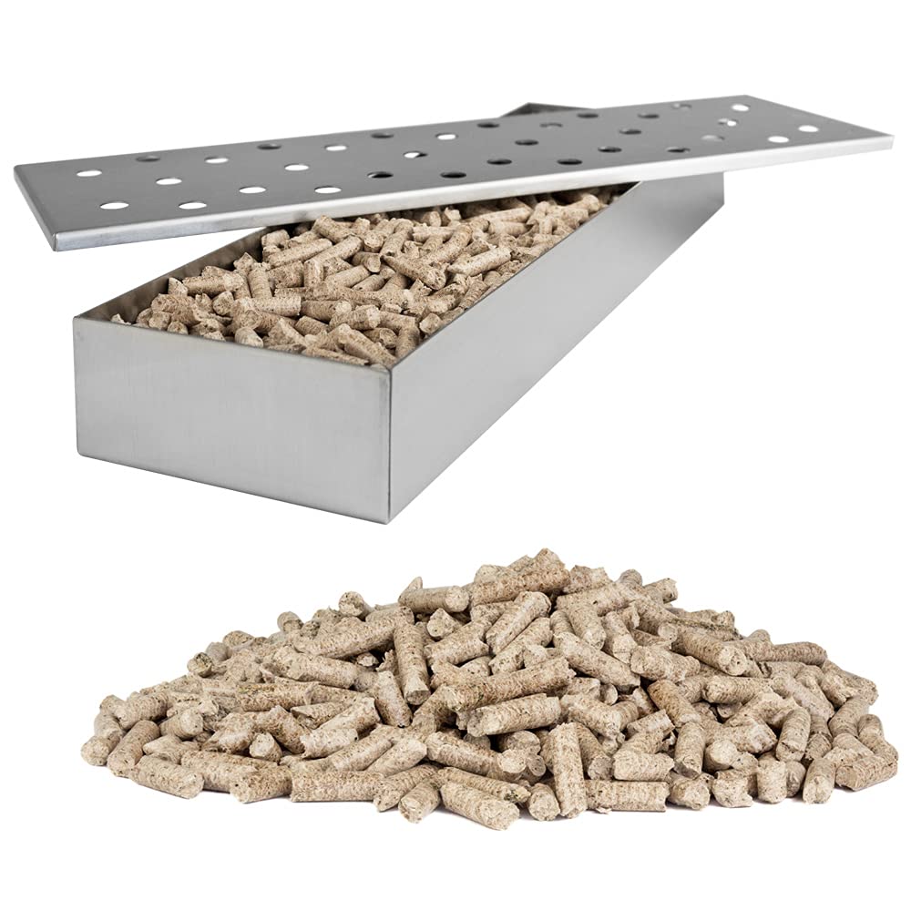 Buche Pellets Grill Smoker Pizzaofen Rauch BBQ Holz Flameup 3