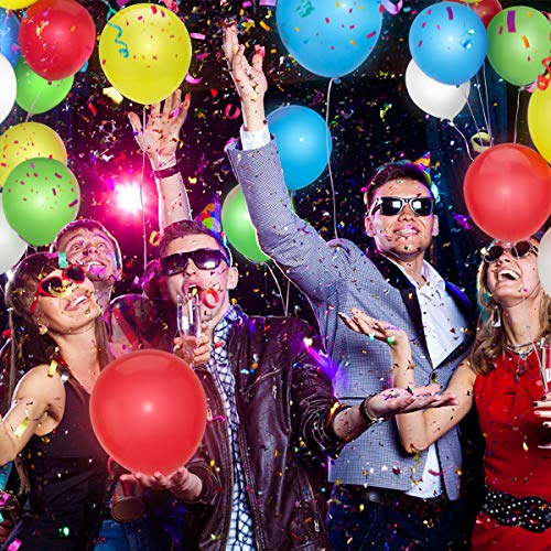 GIGALUMI 30 Pack LED Light Up Balloons, Glow in the Dark Party Supplies LED Balloons Neon Party Supp - //medicalbooks.filipinodoctors.org