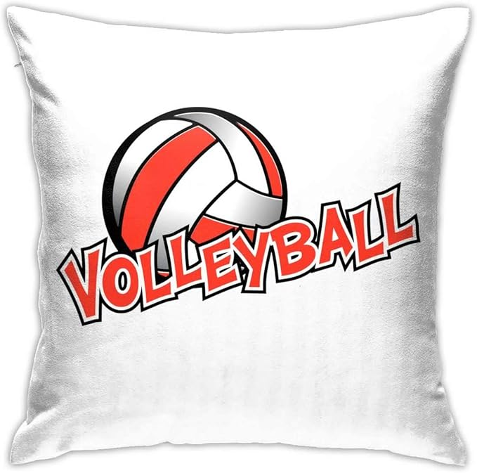 Volleyball Pillow Cases Double Sided Printing Bolster