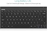 Arteck 2.4G Wireless Keyboard Stainless Steel Ultra Slim Full Size USB Receiver view 5
