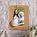 KATE POSH - Nana I Love You to the Moon and Back Engraved Natural Wood Picture Frame, Mother's Day Gifts for Grandma, Birthday Gifts, Best Grandma Ever, Granddaughter & Grandson (4x6-Vertical)