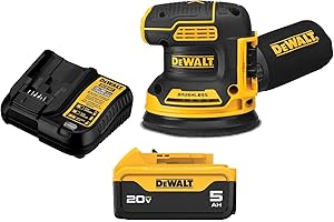 DEWALT 20V MAX Random Orbital Sander Kit (DCW210P1)