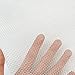 Muzata Stainless Steel Woven Wire Mesh Metal Security Screen Cabinets Mesh Sheet 12 Holes- 12x12