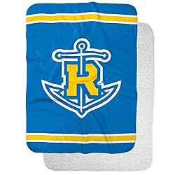 Rollins College Primary Logo Stripes Sherpa