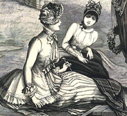 1885 Morning Frock Pattern, size 14..
